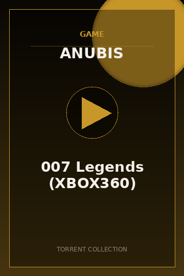 007 Legends (XBOX360)