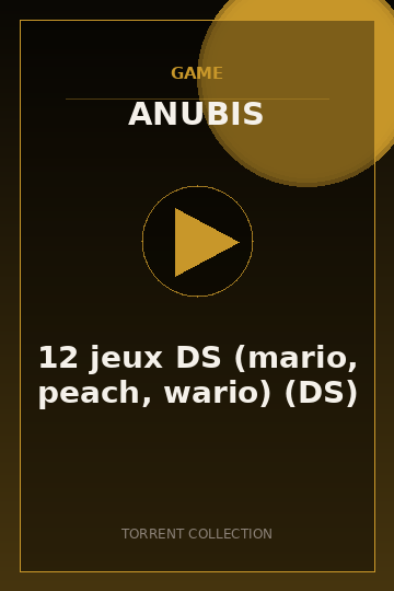 12 jeux DS (mario, peach, wario) (DS)
