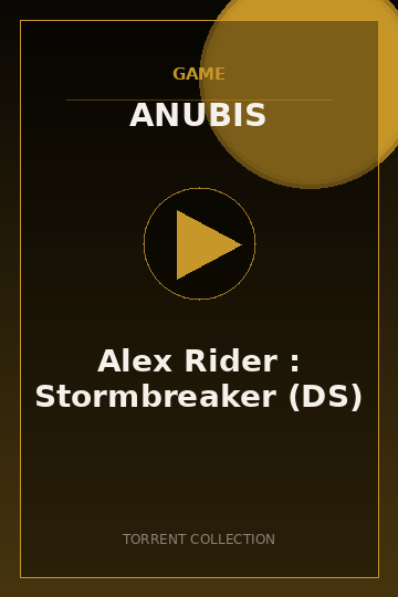 Alex Rider : Stormbreaker (DS)
