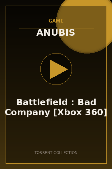 Battlefield : Bad Company [Xbox 360]