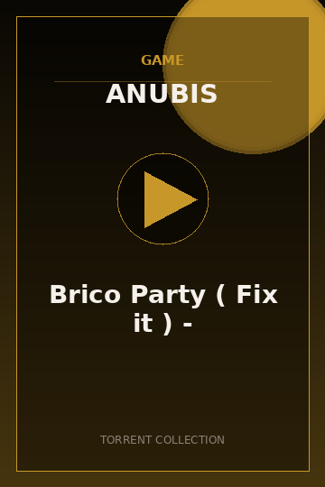 Brico Party ( Fix it ) -