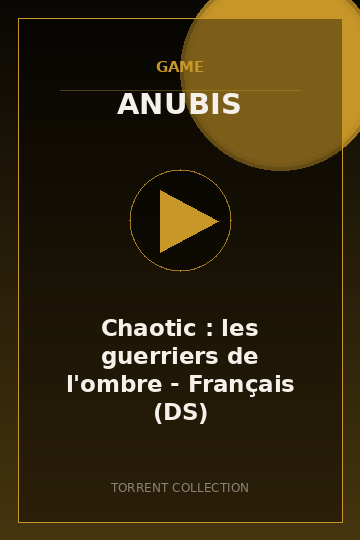 Chaotic : les guerriers de l'ombre - Français (DS)