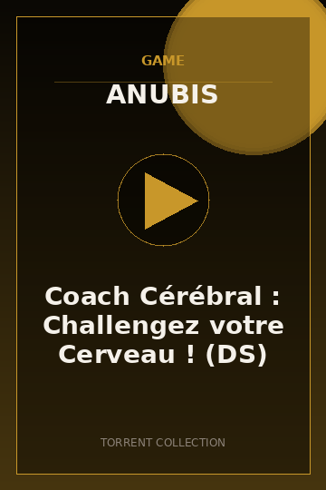 Coach Cérébral : Challengez votre Cerveau ! (DS)