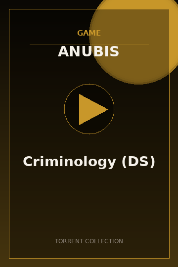 Criminology (DS)