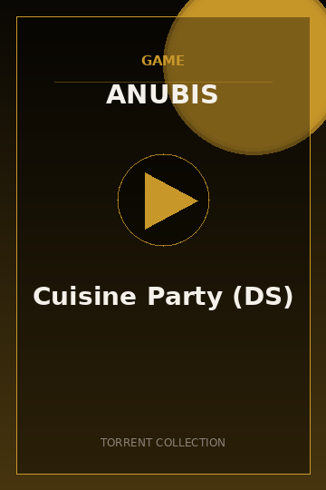 Cuisine Party (DS)