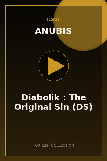 Diabolik : The Original Sin (DS)