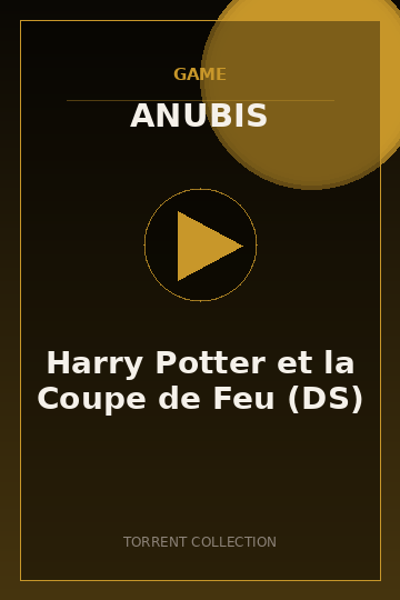 Harry Potter et la Coupe de Feu (DS)