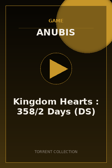 Kingdom Hearts : 358/2 Days (DS)