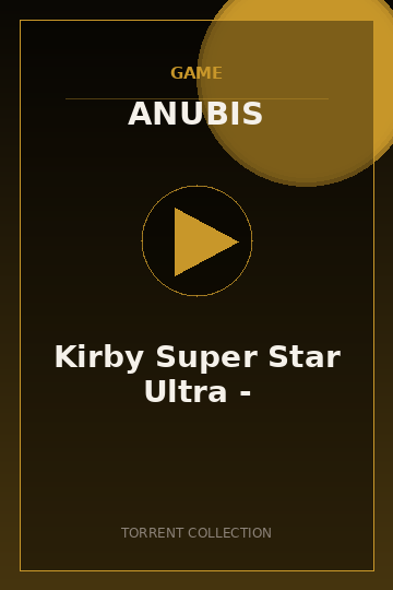 Kirby Super Star Ultra -