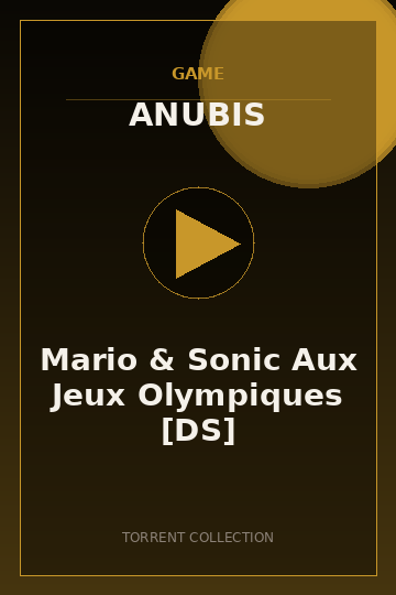 Mario & Sonic Aux Jeux Olympiques [DS]