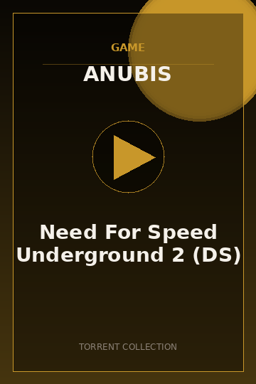 Need For Speed Underground 2 (DS)
