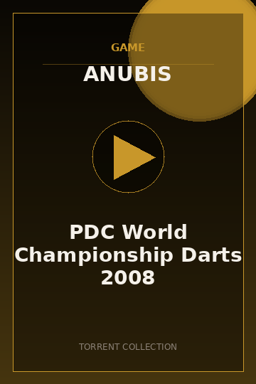 PDC World Championship Darts 2008