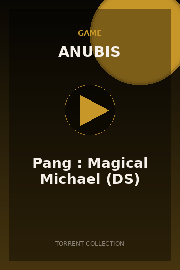 Pang : Magical Michael (DS)