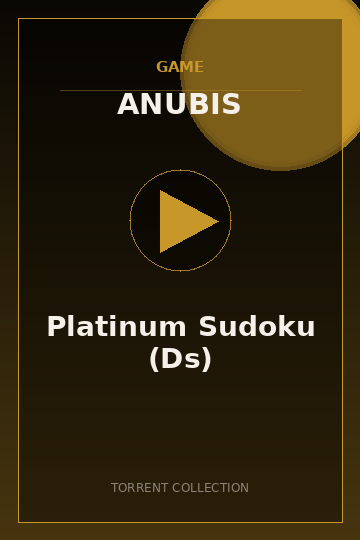 Platinum Sudoku (Ds)