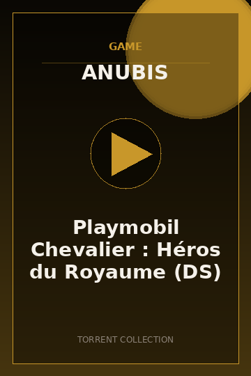 Playmobil Chevalier : Héros du Royaume (DS)