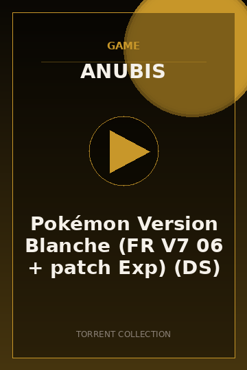 Pokémon Version Blanche (FR V7 06 + patch Exp) (DS)