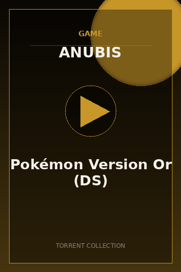 Pokémon Version Or (DS)