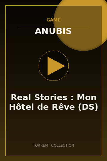 Real Stories : Mon Hôtel de Rêve (DS)