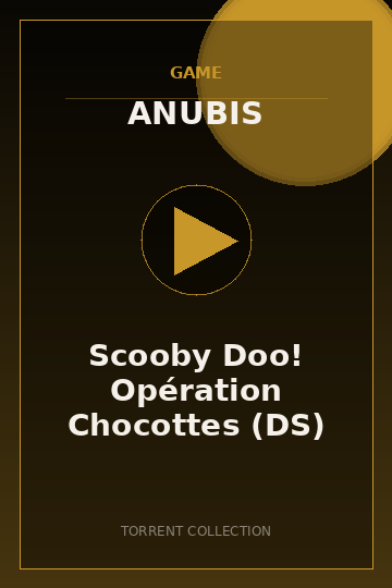 Scooby Doo! Opération Chocottes (DS)