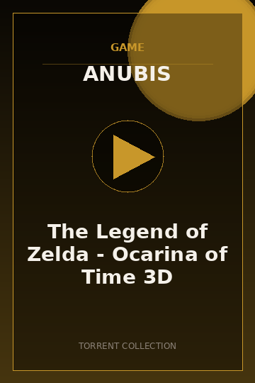 The Legend of Zelda - Ocarina of Time 3D
