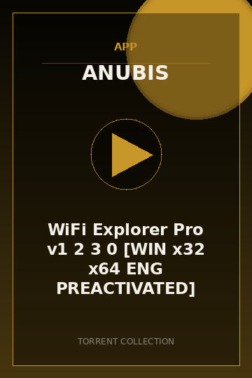 WiFi Explorer Pro v1 2 3 0 [WIN x32 x64 ENG PREACTIVATED]
