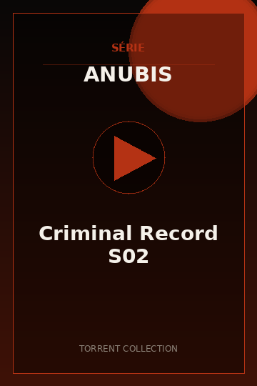 Criminal Record S02