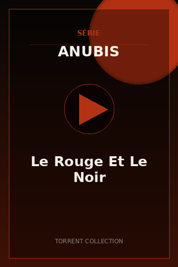 Le Rouge Et Le Noir