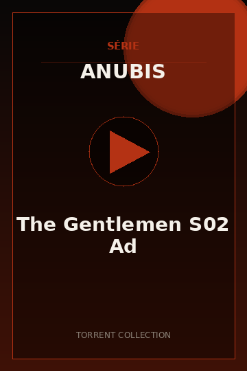 The Gentlemen S02 Ad
