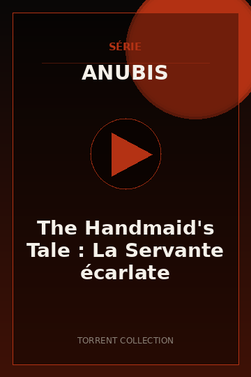 The Handmaid's Tale : La Servante écarlate
